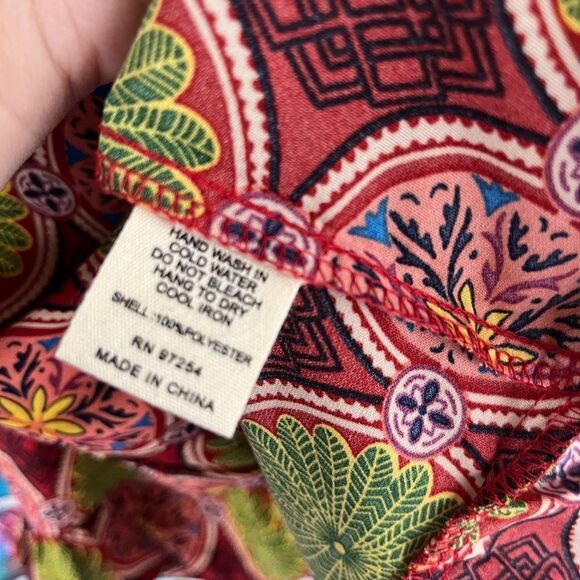 One Clothing Floral Boho Medallion Print Spaghetti Strap Mini Dress Size XS - Picture 6 of 6